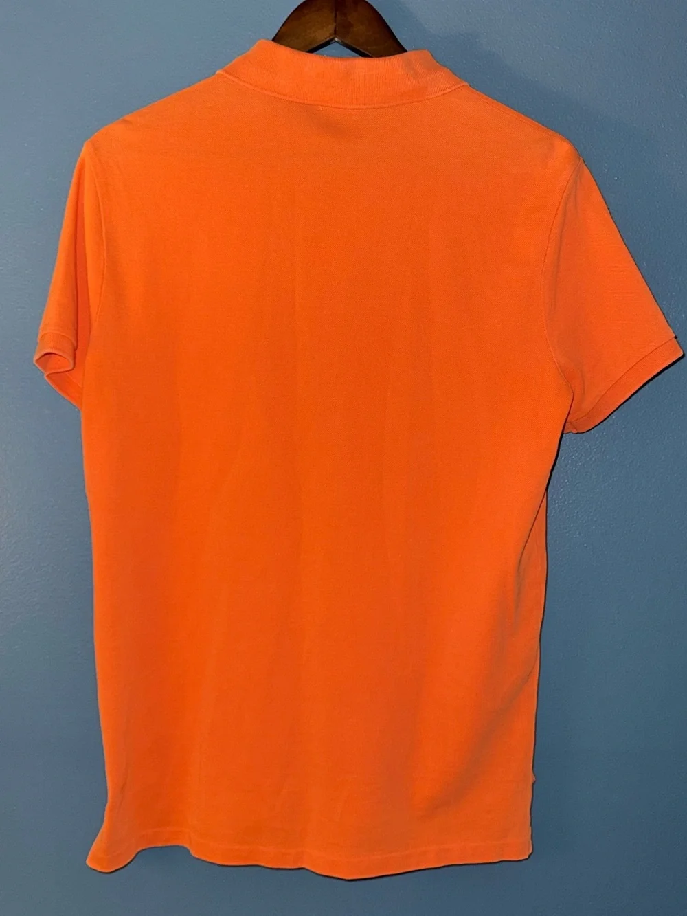 Polo Ralph Lauren Custom Slim Fit Men's M Orange Polo Shirt
